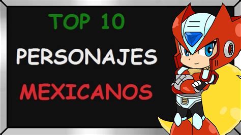 top  personajes mexicanos youtube