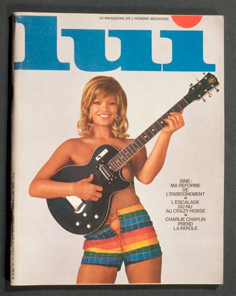 Lui French Vintage Magazine May 1971 In Books Comics