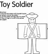 Soldier Crayola sketch template