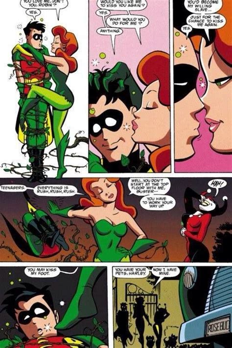 13 Best Images About Poison Ivy Kissing Robin On Pinterest