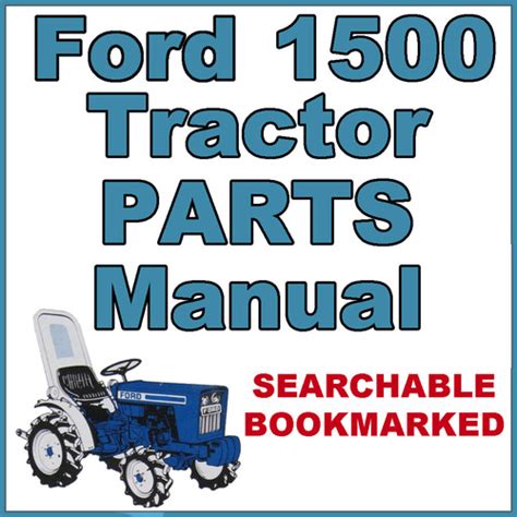 ford  compact tractor illustrated parts list catalog manual improved  tradebit