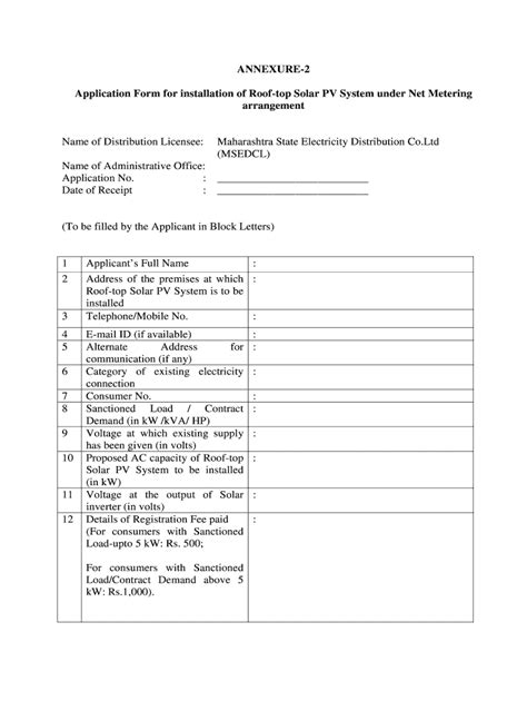 annexure  application form fill  sign printable template
