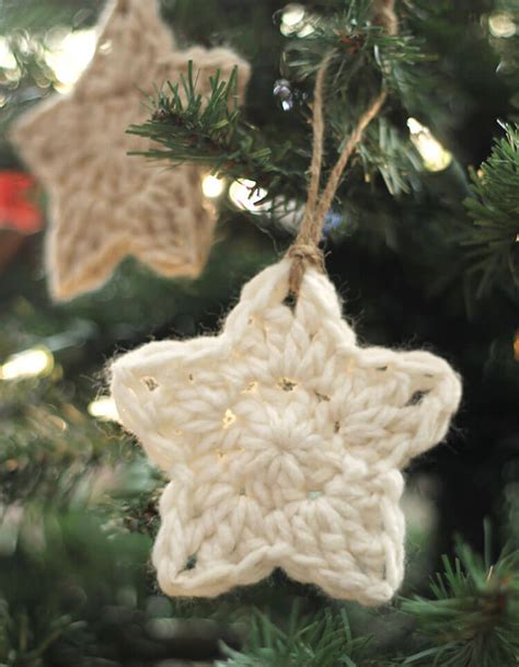 crochet stars  ornament pattern persia lou