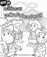 Backyardigans Coloring Pages Pablo Uniqua Sticky Les Cowboy Books Getcolorings Coloringhome Color Popular sketch template