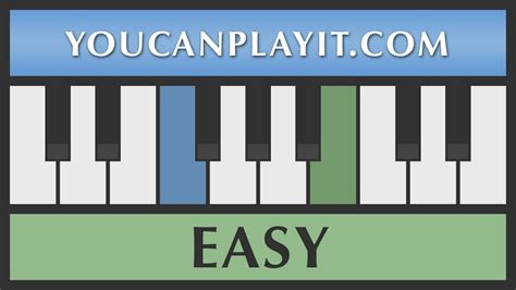 chopsticks piano tutorial easy version youtube