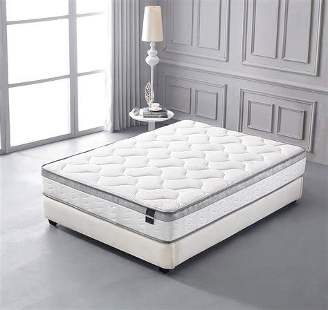 10 inch memory foam and spring hybrid queen size mattress