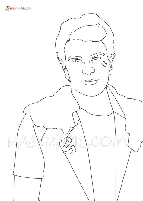disney zombies  coloring pages printable