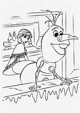 Olaf Coloring Pages Frozen Frozens Kids sketch template