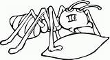 Ant Hormigas Hormiga Ants Comiendo Hojas Cutter Coloringbay Bestcoloringpagesforkids sketch template