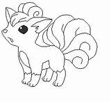 Vulpix Eevee Sylveon Ninetales sketch template