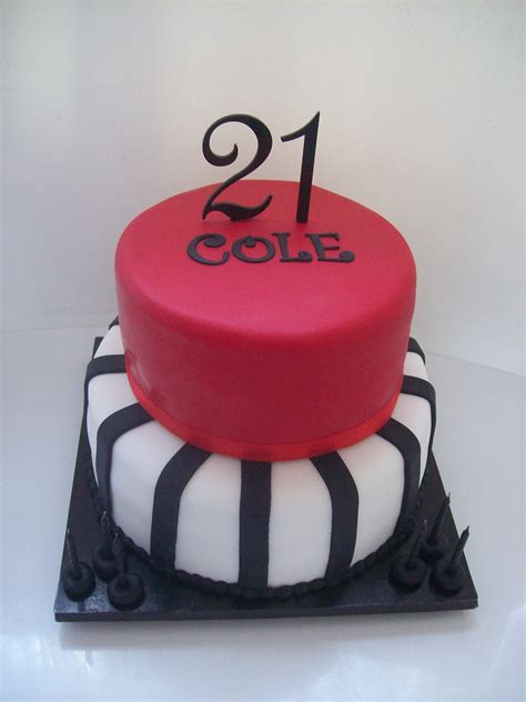 Vip 21st Cake 349 • Temptation Cakes Temptation Cakes