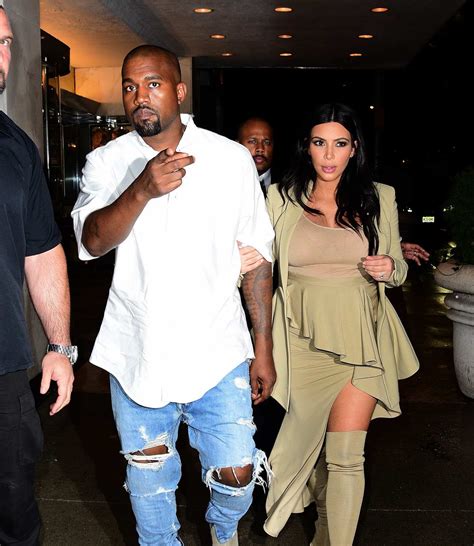 Kim Kardashian West And Kanye West Shop At Maxfield – Celeb Donut