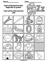 Worksheets Grade Consonants Initial Visit Finding Coloring sketch template