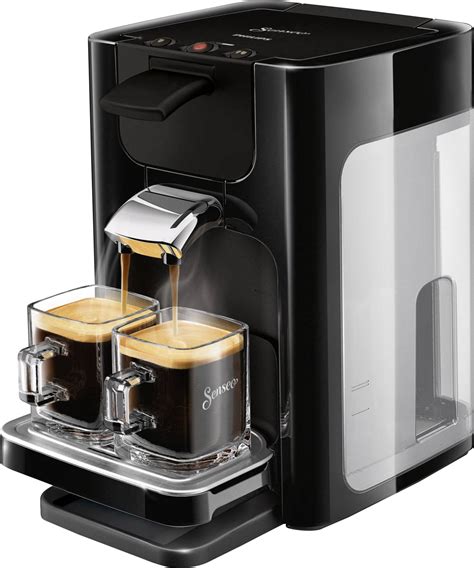 senseo hd hd pod coffee machine black height adjustable nozzle conradcom