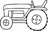 Tractor sketch template