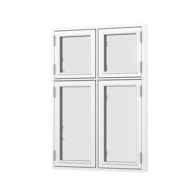 forma premium window double casement side opening  glazing bars rationel  bim object