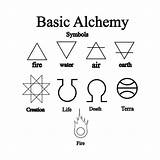 Alchemy Symbols Basic Notshurly Deviantart sketch template