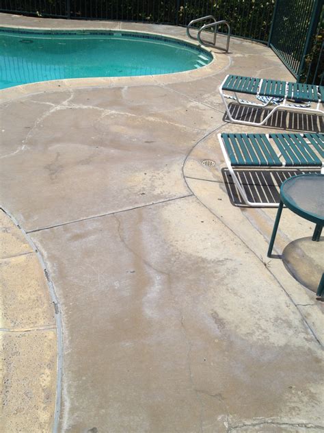commercial pool deck resurfacing pool deck coating concrete