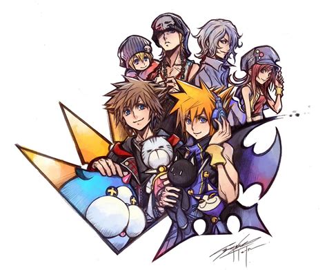 kh  khtwewy art  tetsuya nomura  celebrate  release