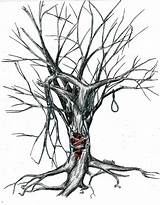 Tree Dead Drawing Comission Third Drawings Getdrawings Deviantart Vile Clown Mr People sketch template