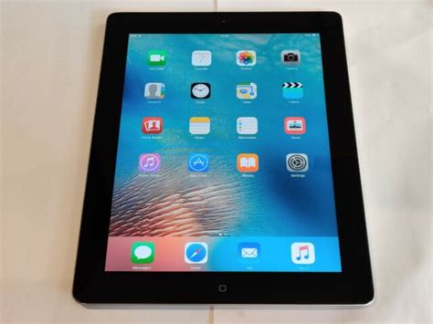 apple ipad   gb wi fi tablet black  sale  ebay