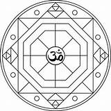 Mandala Mandalas Sathya Sai Baba Imprimir Colorir Astinta Tibetana Mándalas Impressão Geométrica Inspirado Honor Dibujar Páginas Fáciles Artículo sketch template