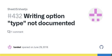 writing option type  documented issue  sheetjssheetjs