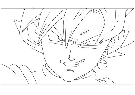 Best Goku Black Coloring Pages Powell Website