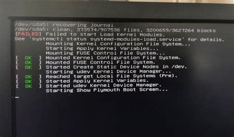ubuntu  booting hangs  booting    message  starting