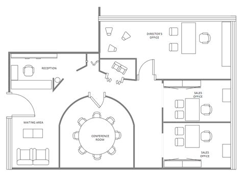 office layout types  design ideas edraw