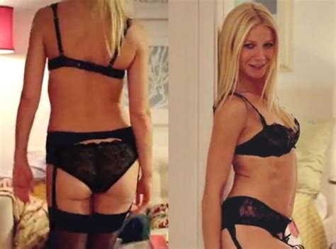 exclusive gwyneth talks sexy stripping in lingerie e news uk