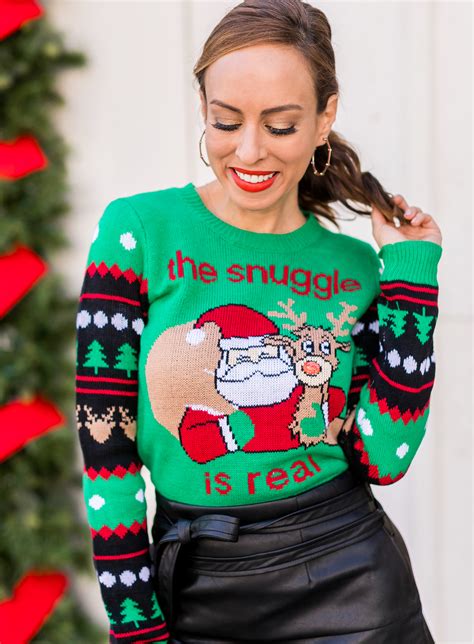 How To Make An Ugly Christmas Sweater Party Outfit Look