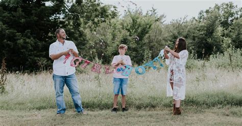 mum throws gender re reveal party as daughter 6 comes out as