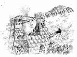 Assyrian Siege sketch template