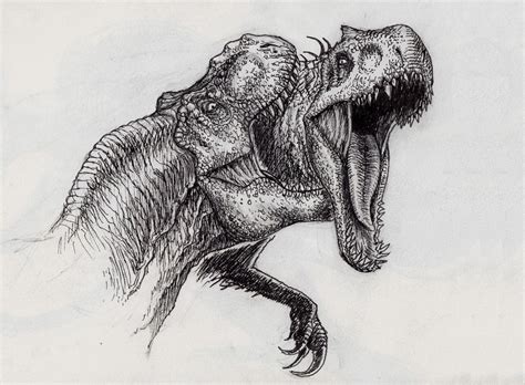 Inkotber 05 Jurassic World Indominus Vs T Rex By Spinojp On Deviantart