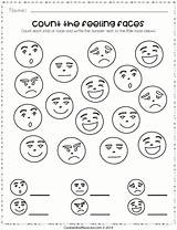 Emotions Emotion Counting sketch template