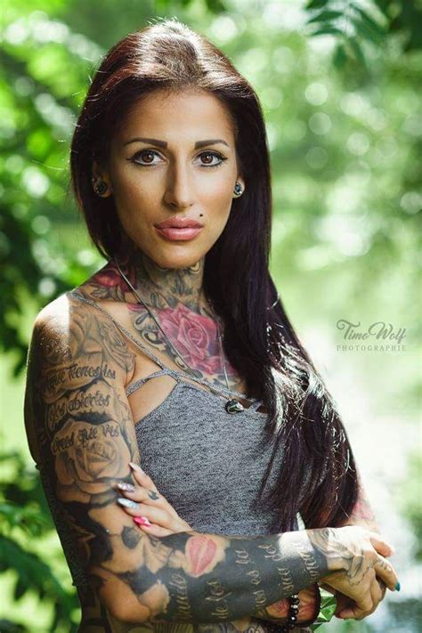 Tattoomodels Sedcard Of Jjjenny From Germany Girl Tattoos Model