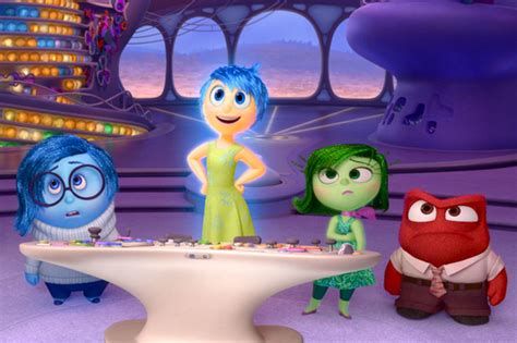 Disney Pixar S Inside Out Movie Characters Star In Sky