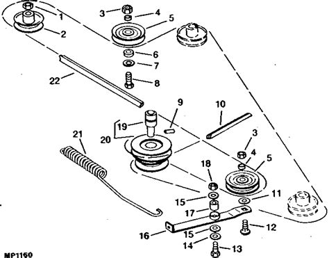 assistance  drive belt routing  jd lawn tractor