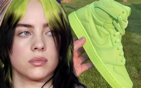 billie eilish  air jordan  ghost green sneakers coming  september