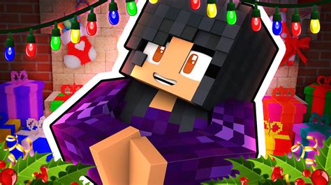aphmau and aaron s first christmas mystreet holiday special [ep 1 minecraft roleplay] youtube