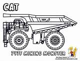 Coloring Construction Pages Tractor Truck Highway Trucks Ten Top Print Cat Yescoloring sketch template