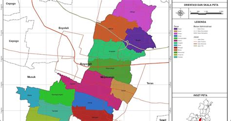 peta administrasi kecamatan mojosongo kabupaten boyolali neededthing