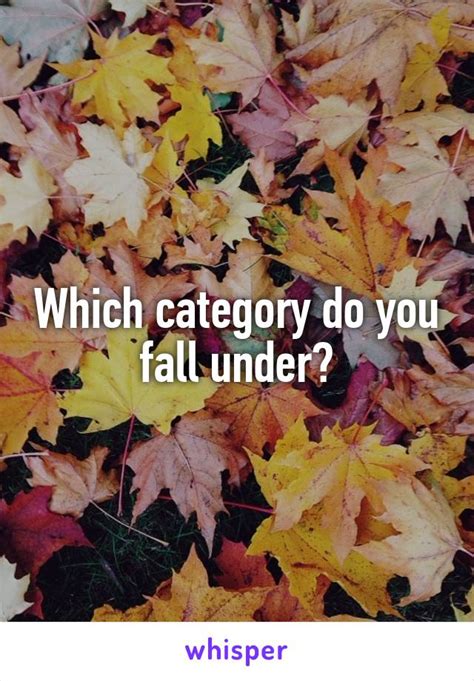 category   fall