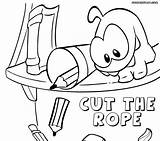 Cut Rope Coloring Pages Colorings Coloringway sketch template