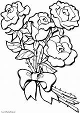 Coloring Pages Teenagers Rose Getcolorings Flower sketch template