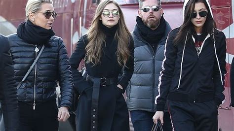 Gigi And Bella Hadid Jet Out Of Paris After Sensational Appearance At