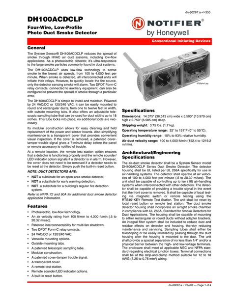 hvac smoke detector wiring diagram  duct smoke detector ds sensor component dp power