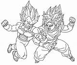 Goku Vegeta Coloring Pages Ultra Drawing Vs Instinct Sonic Dragon Super Outline Printable Color Getdrawings Getcolorings Colo Print Baby Template sketch template
