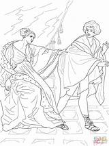 Potiphar Dreamcoat sketch template